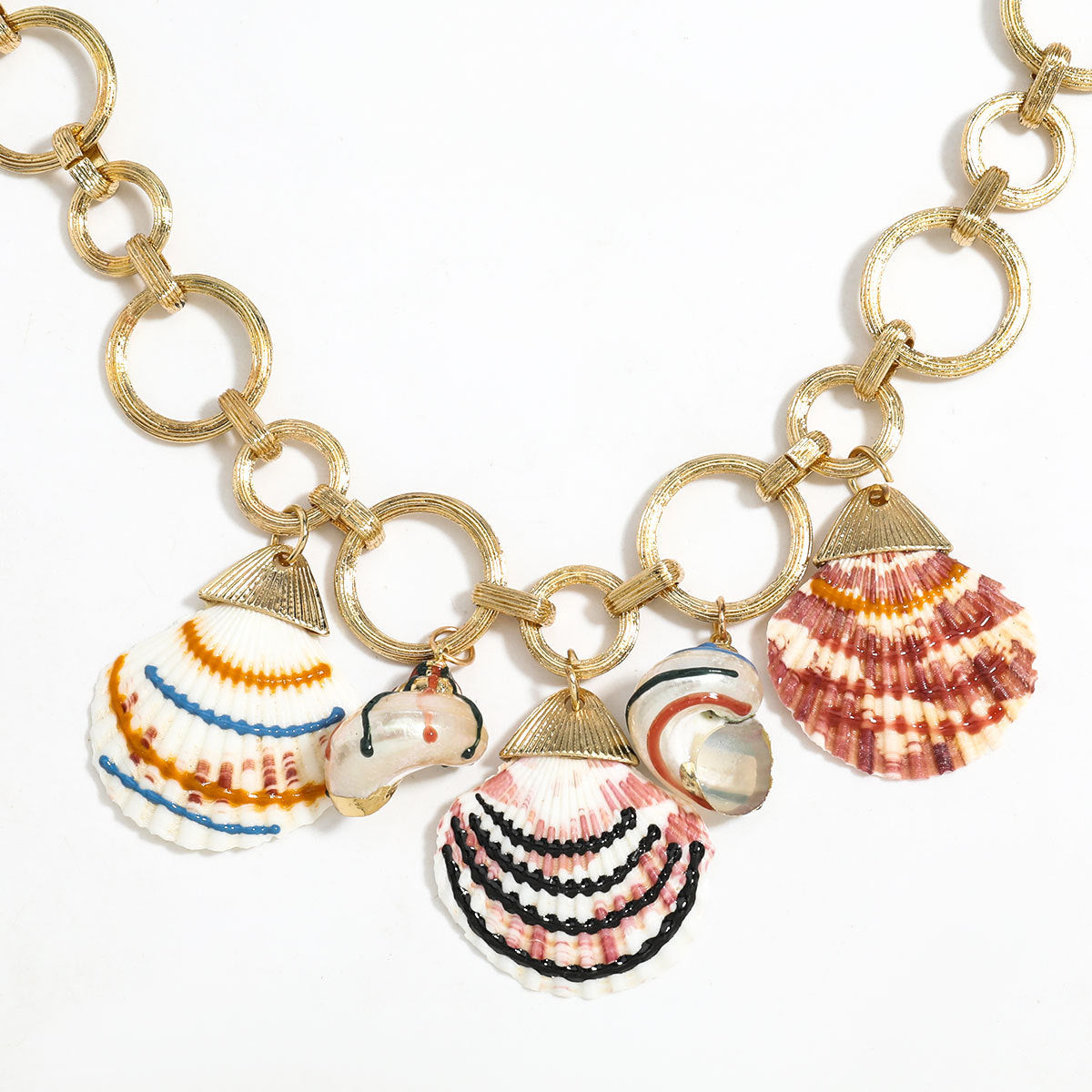 Seashell Charm Bracelet