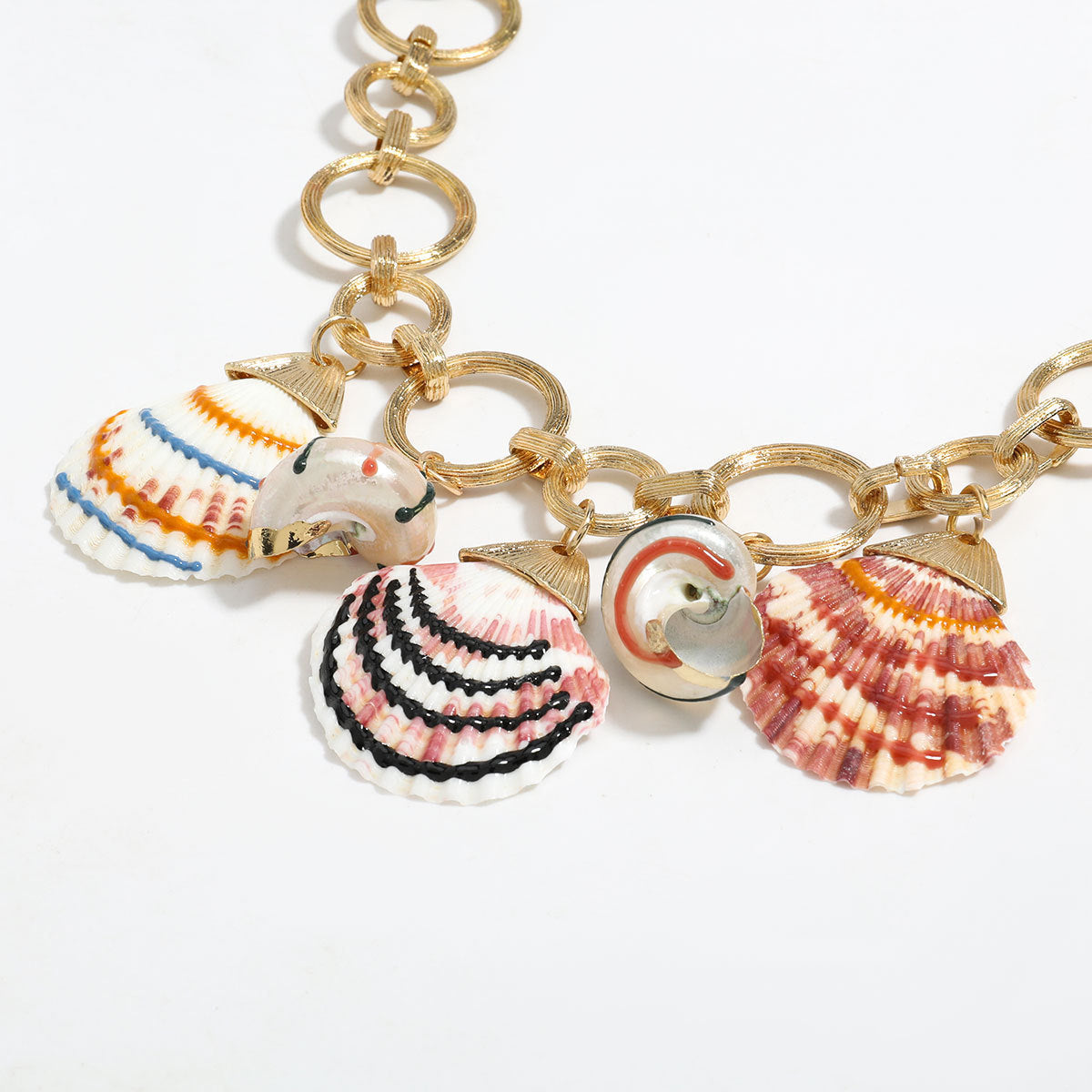 Seashell Charm Bracelet