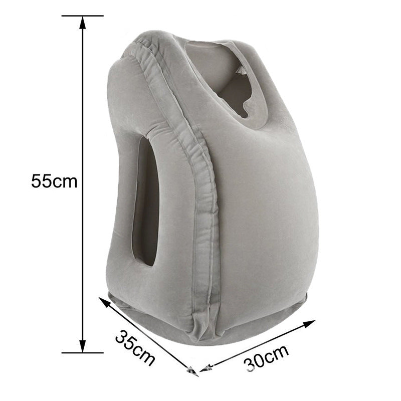 Inflatable Cushion Travel The Most Diverse Innovative For Traveling Pillows Neck Chin Head Support