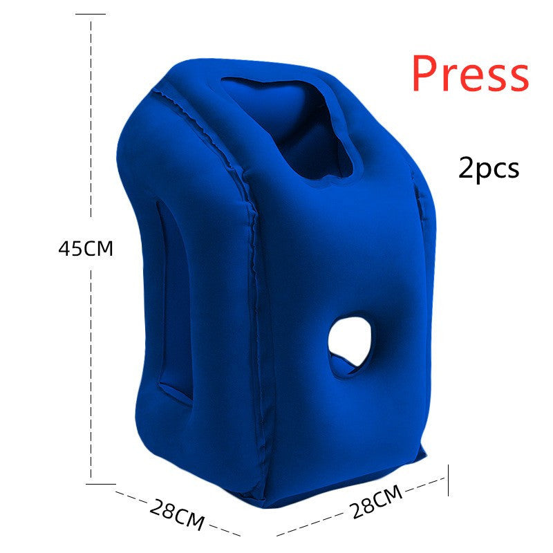 Inflatable Cushion Travel The Most Diverse Innovative For Traveling Pillows Neck Chin Head Support