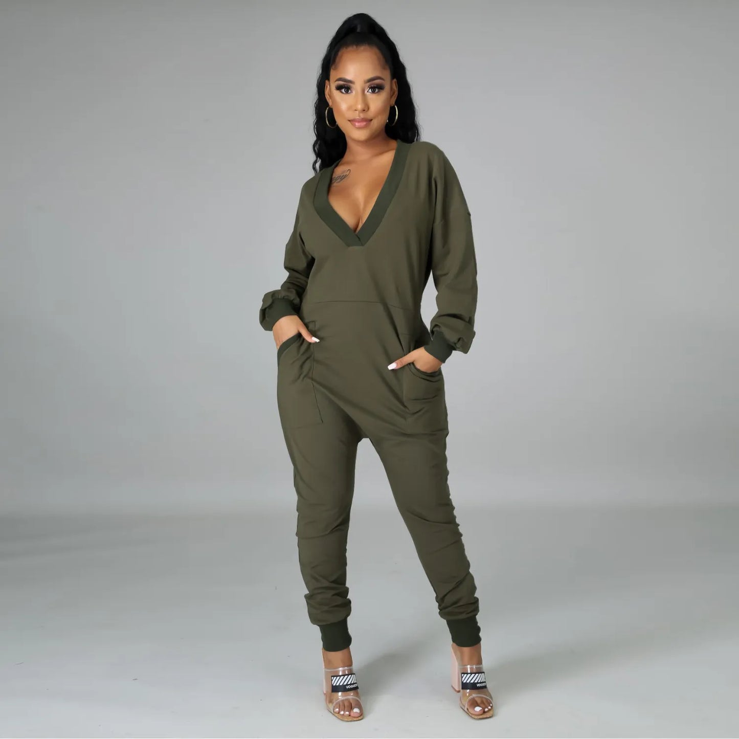 Easy Breeze Casual Pockets Jumpsuit