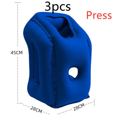 Inflatable Cushion Travel The Most Diverse Innovative For Traveling Pillows Neck Chin Head Support