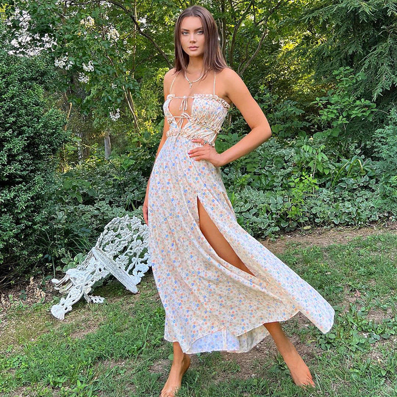 Casual Vacation Style Long Dress